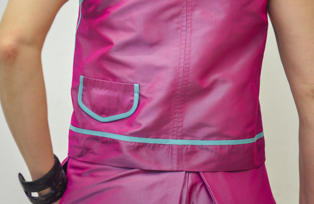Supreme - Gilet scollo a V reversibile