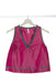 reversible silk taffeta woman top handmade in Florence 