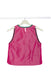 second version back of reversible silk taffetà woman top handmade in Florence 